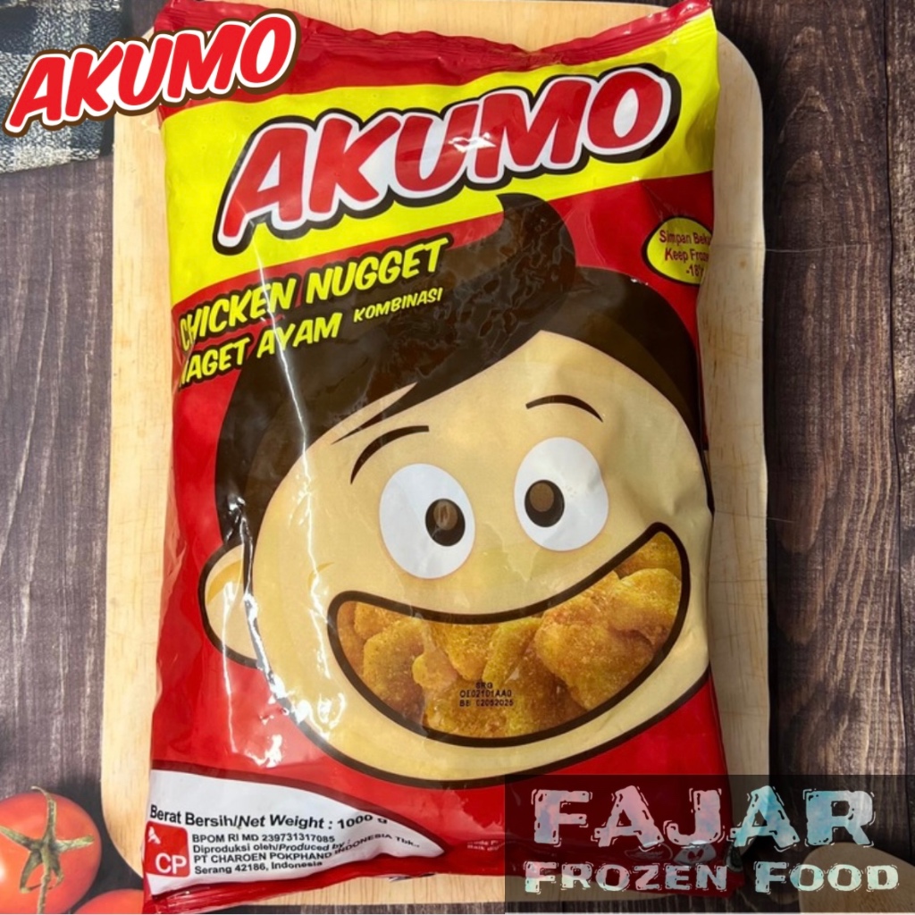 

AKUMO CHICKEN NUGGET 1Kg | AKUMO NAGET AYAM 1000GR