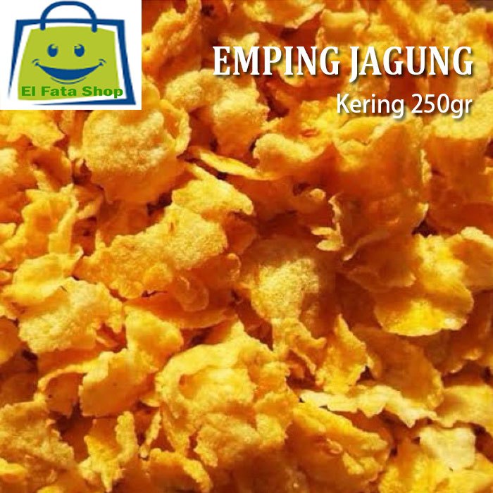 

Emping Jagung Kripik Jagung 250gr