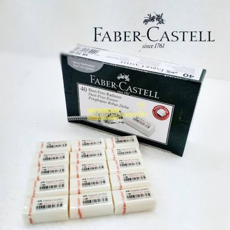 

Penghapus Faber Castell Kecil Putih 1pak r V6J7
