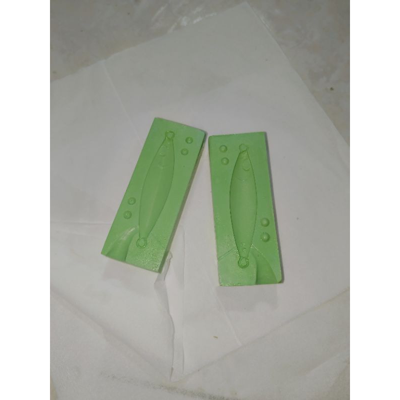 Molding Cetakan Metal Jig Koika 30gram + Panduan pengecoran