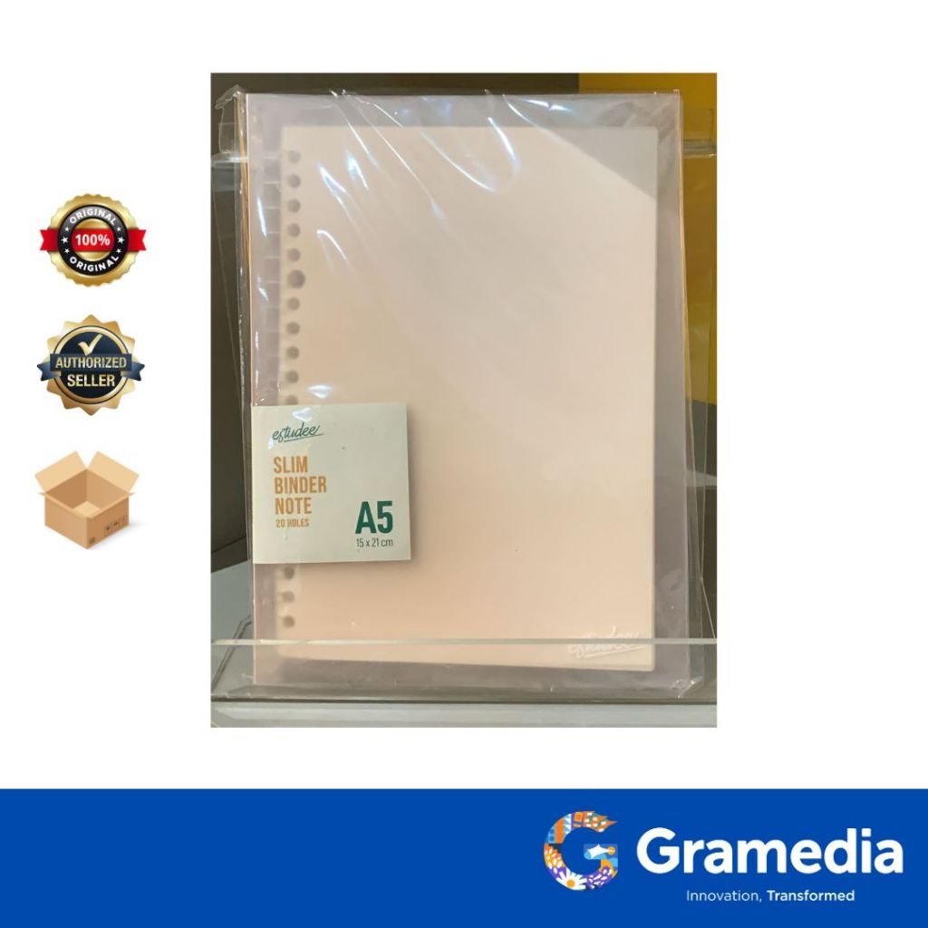 

Gramedia Surabaya - ESTUDEE BINDER NOTE SLIM A5 PINK