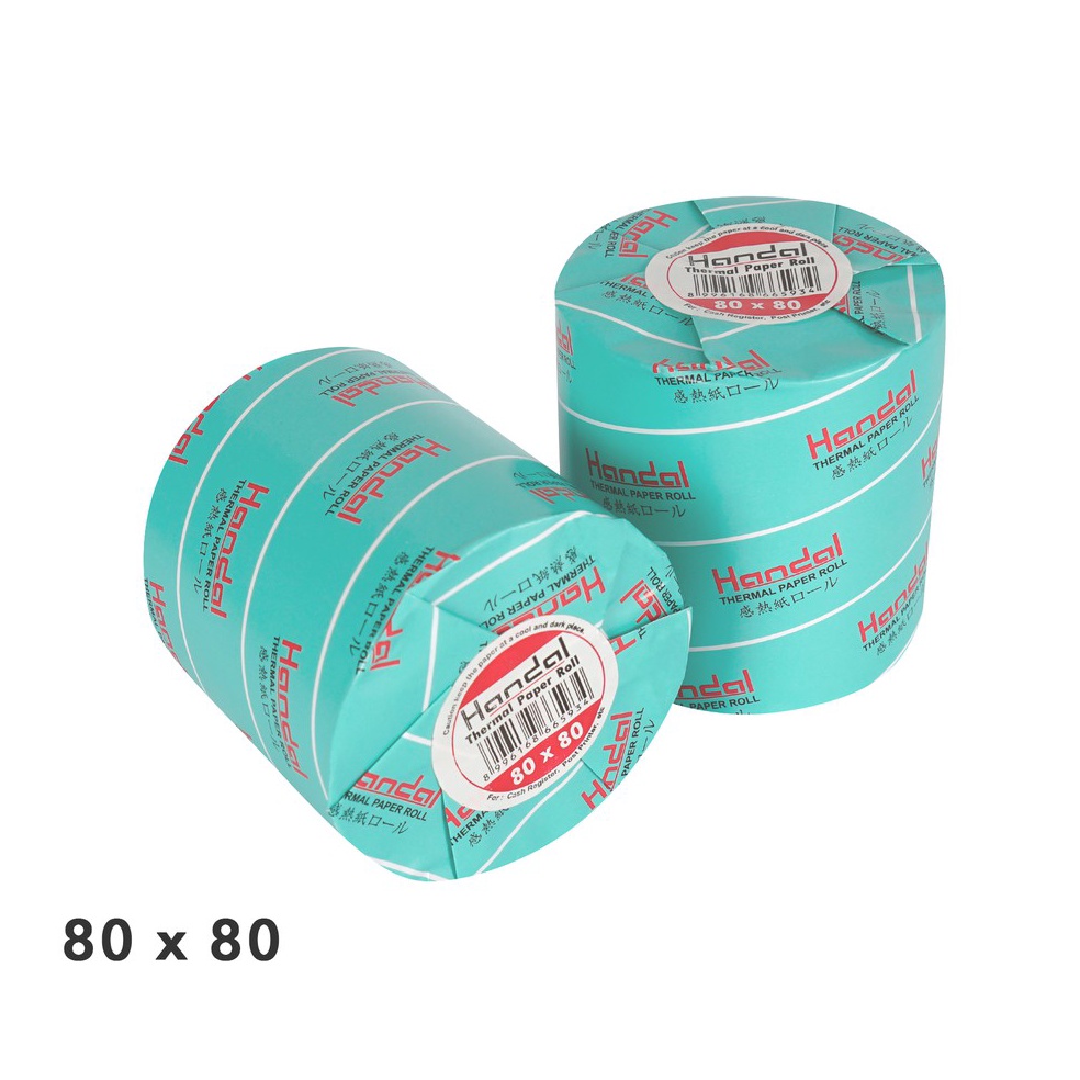 

KODE R85D Kertas Thermal Kasir 8x8 HANDAL 1 Roll 14191