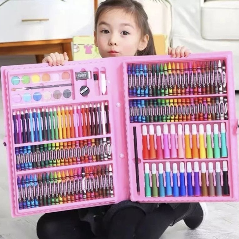 

Crayon Set Isi 15pcs Mainan Kreatifitas Edisi PREMIUM PT TOYS s C2O7