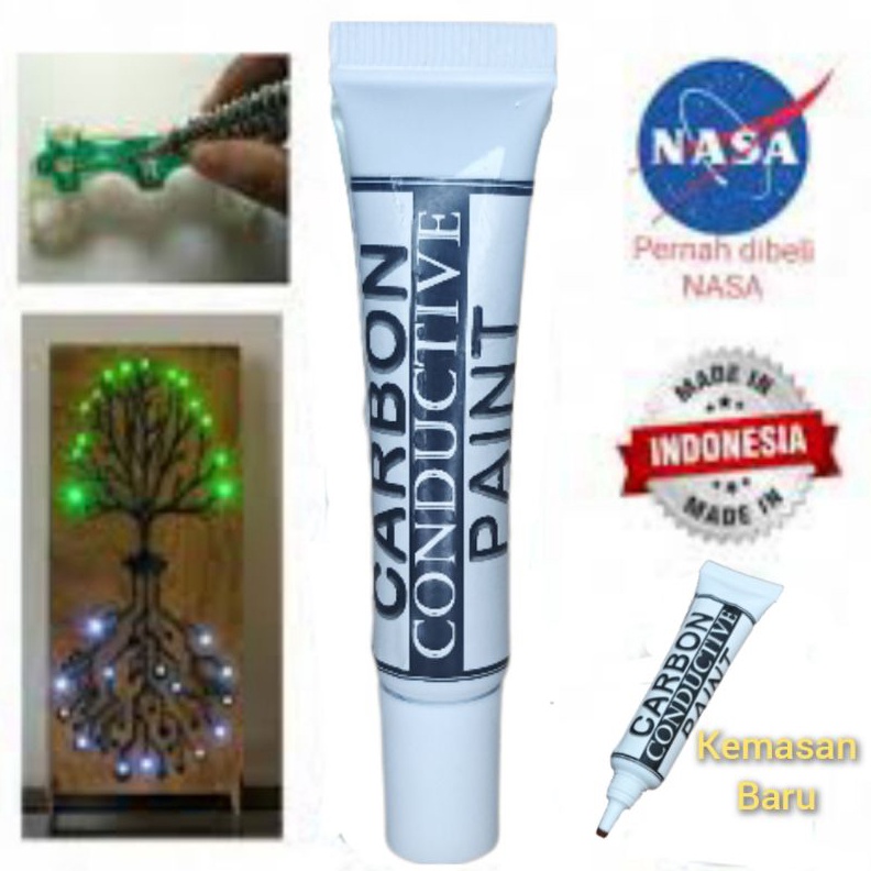

CARBON CONDUCTIVE PAINT CAT KARBON PENGHANTAR ARUS LISTRIK 15 GRAMS p V5R4