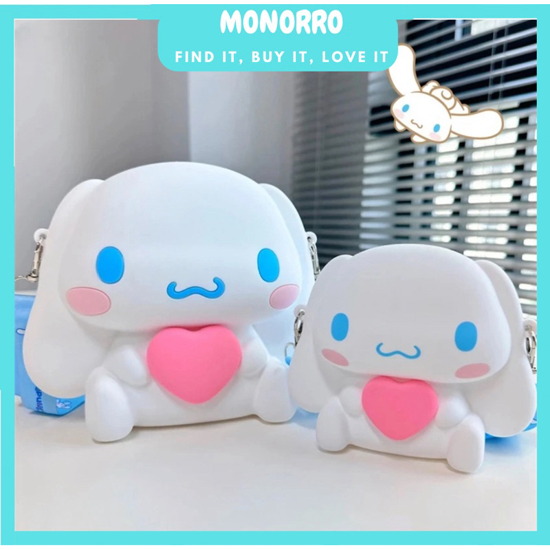 Tas Sanrio Bag Tas Silicone Sanrio Cinnamoroll Tas Selempang Cinnamoroll