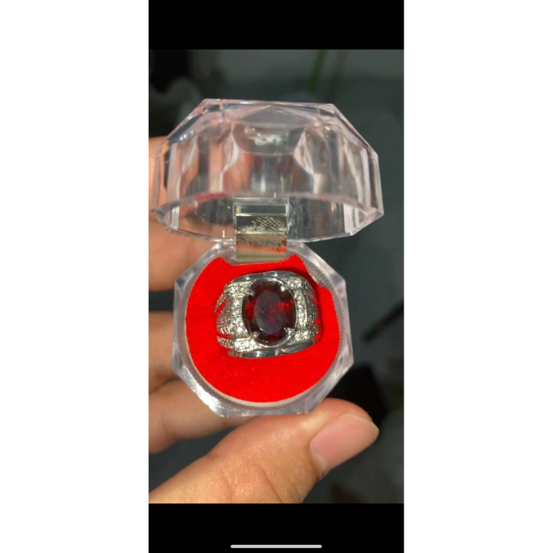 Natural Pyrope Almandite Garnet