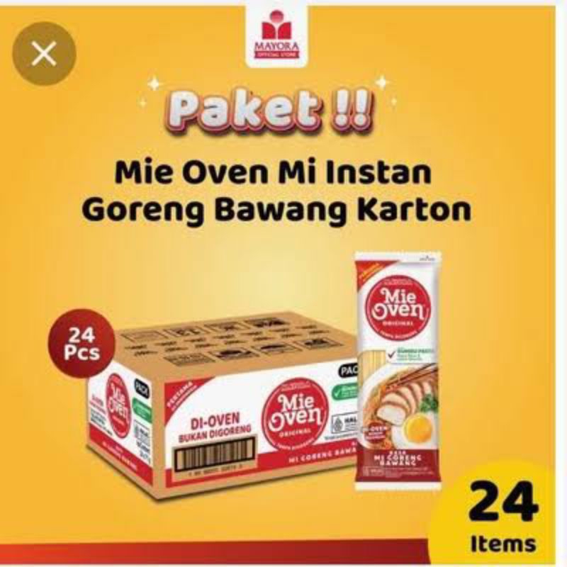 

mie oven (di oven bukan di goreng) rasa ayam