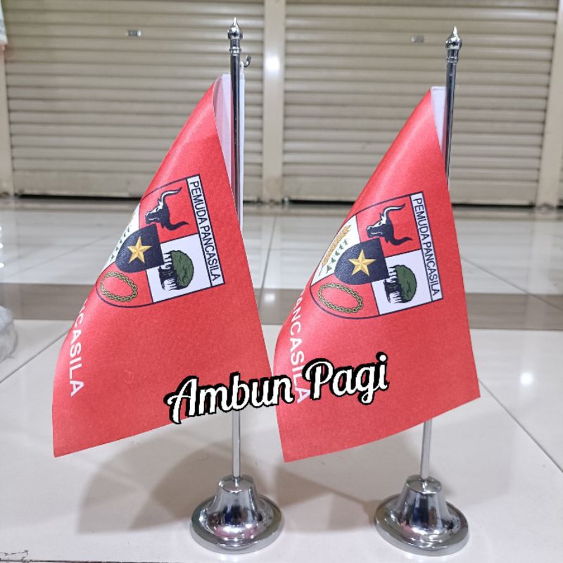 

best seller tiang stenlis meja+bendera PP(Pemuda Pancasila)