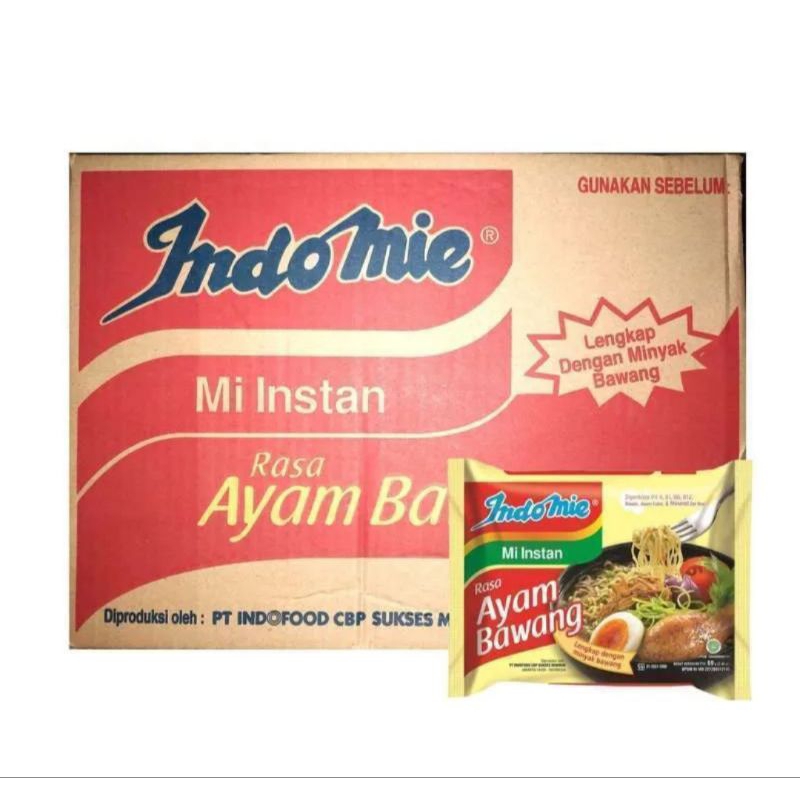 

INDOMIE AYAM BAWANG 1DUS ISI40 PCS