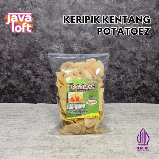 

Keripik Kentang Potatoez Cemilan Keripik Kentang Khas Banjarnegara Enak Gurih Renyah