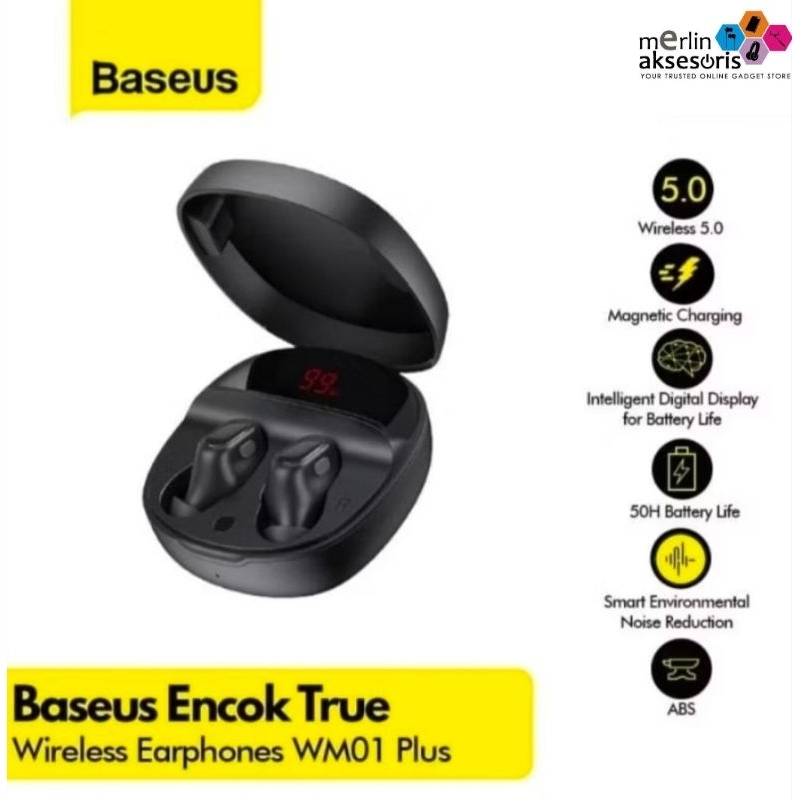 New baseus encok WM01/WM01 PLUS True wireless earphone TWS