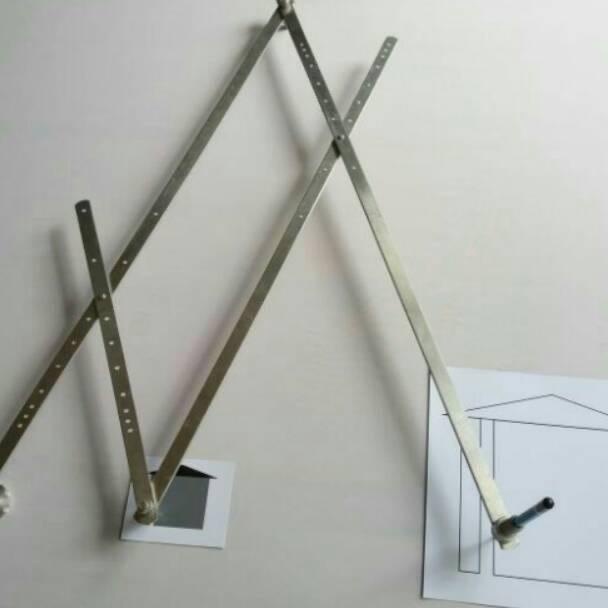 

Pantograf Alat Gambar ALUMINIUM Pantograph Alat Lukis Alat Seni Awet Kantor Sekolah x Q5P7
