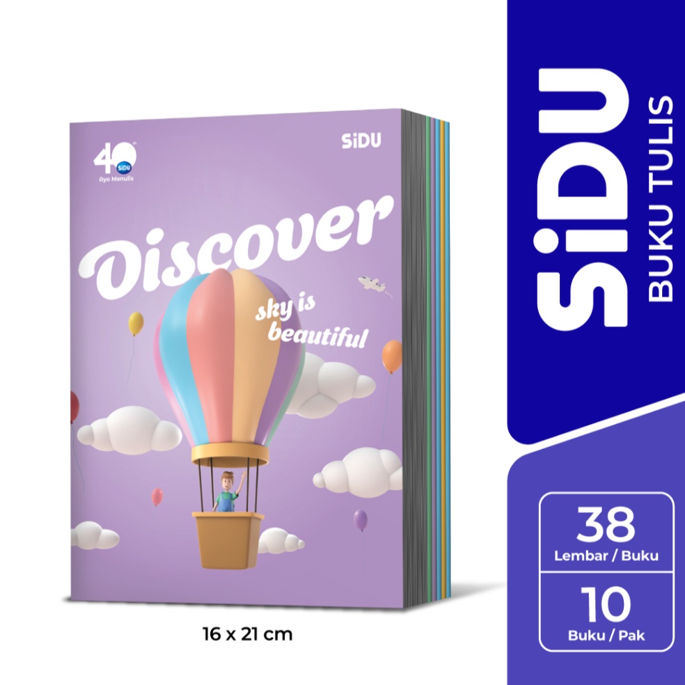 

KODE V73J SiDU Buku Tulis 38 Lembar