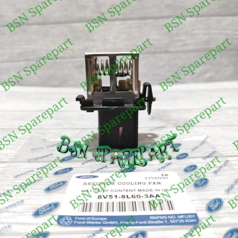 Resistor Motor Extra Fan Van Ford Fiesta - Ford Ecosport Original