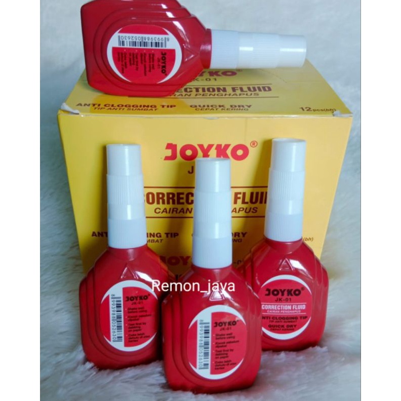 

promo Tip ex joyko JK1 tipex cair joyko 1 pak isi 12 pcs o K4Y7