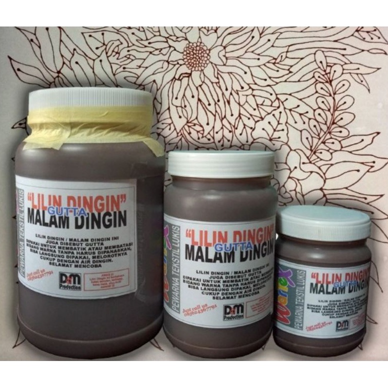 

KODE T15T LILIN LUKIS KAIN BATIK KAIN TEKSTIL MALAM DINGIN GENERASI KE 2 THE BEST FORMULA LANGSUNG MAESTRO LUKIS KAIN INDONESIA