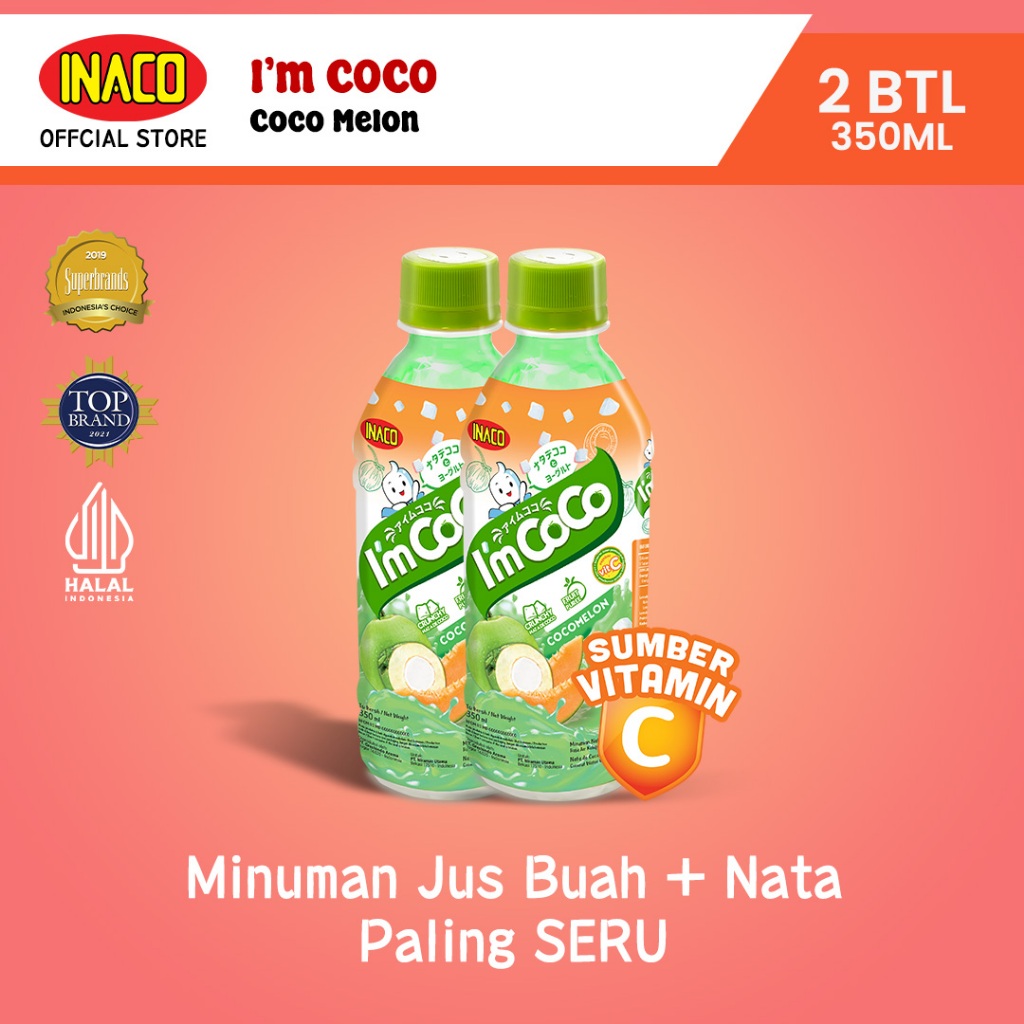 

INACO I'm Coco Cocomelon 350ml - Twinpack