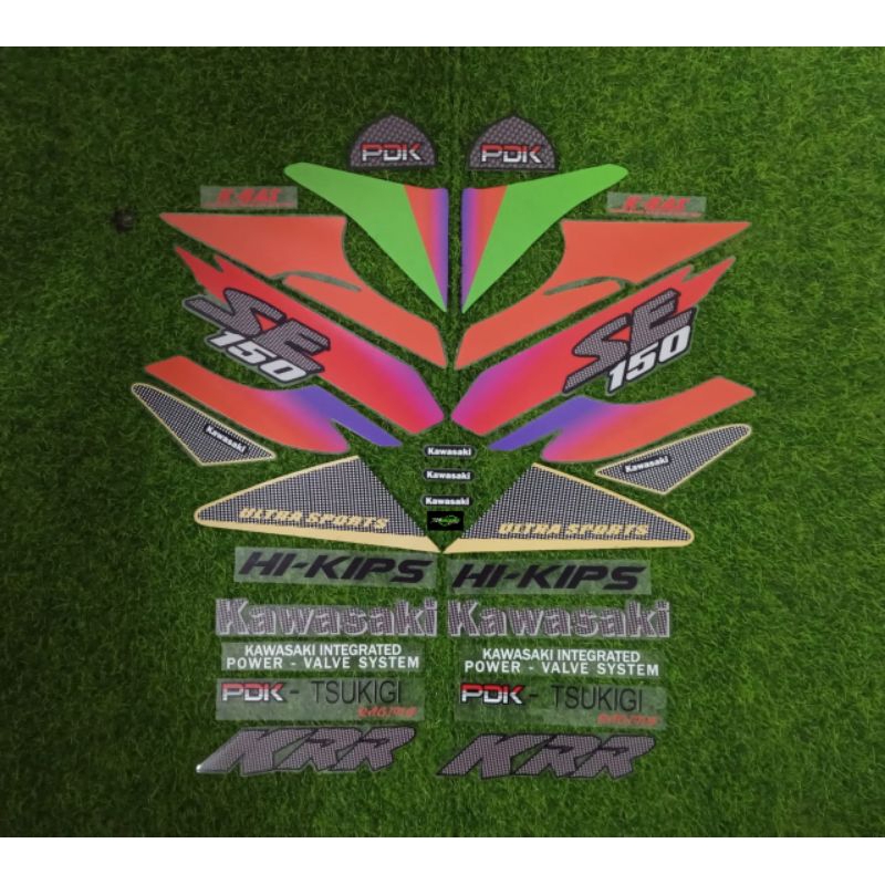 STRIPING TRANSPARAN NINJA KRR/KR MODEL SE