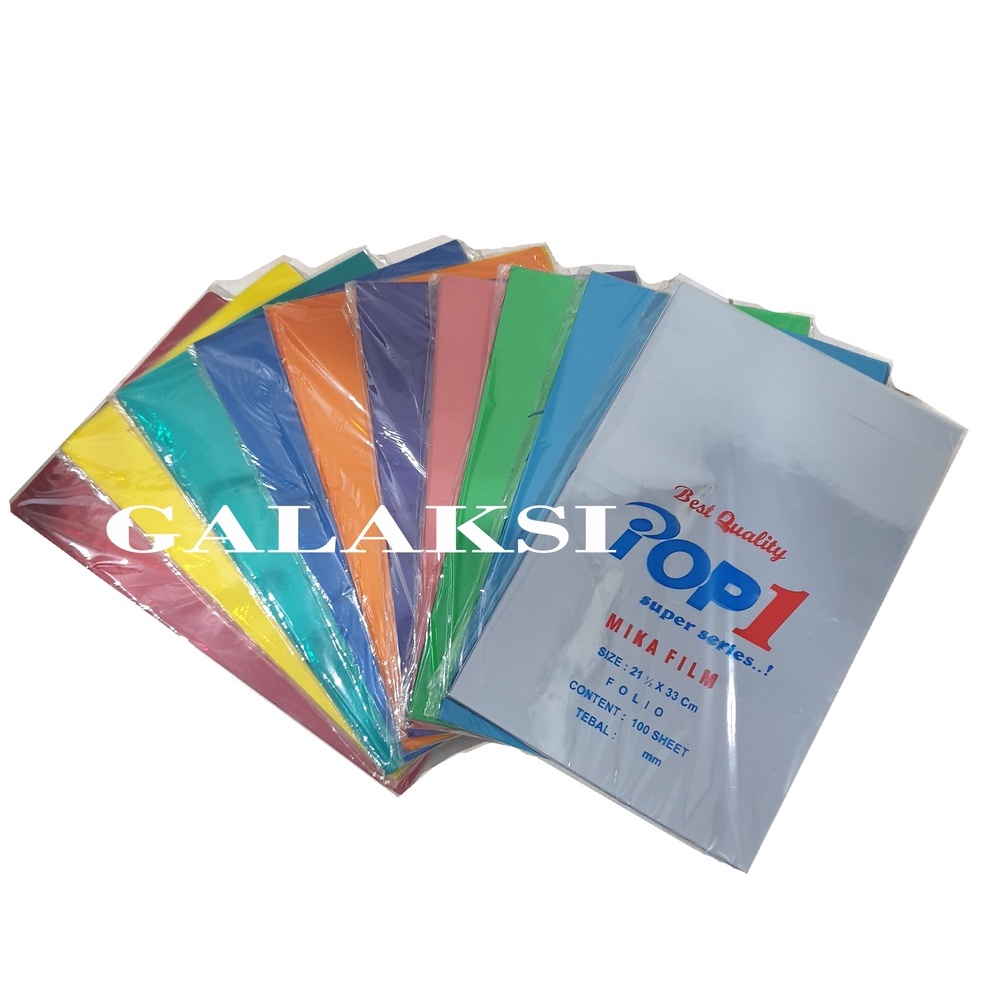 

KODE D17R PLASTIK MIKA JILID WARNA 8 MIC POP 1