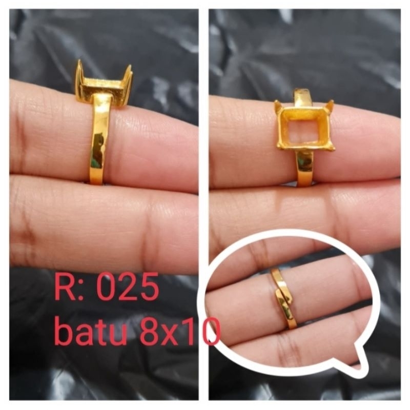 Ikat ring emban perunggu model eropa