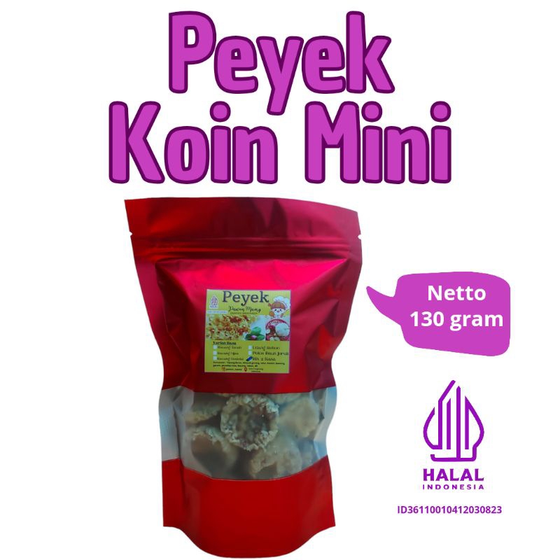 

PAWON MAMY - Peyek Koin Mini | Peyek Mini kacang Tanah | Rempeyek mini rebon