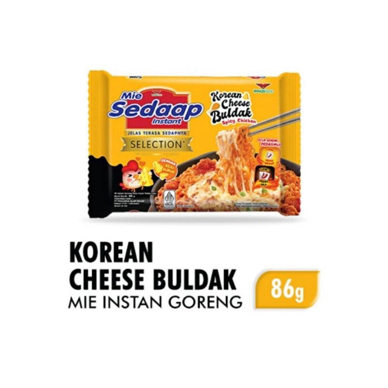 

MIE SEDAAP KOREAN CHEESE BULDAK - 86Gram