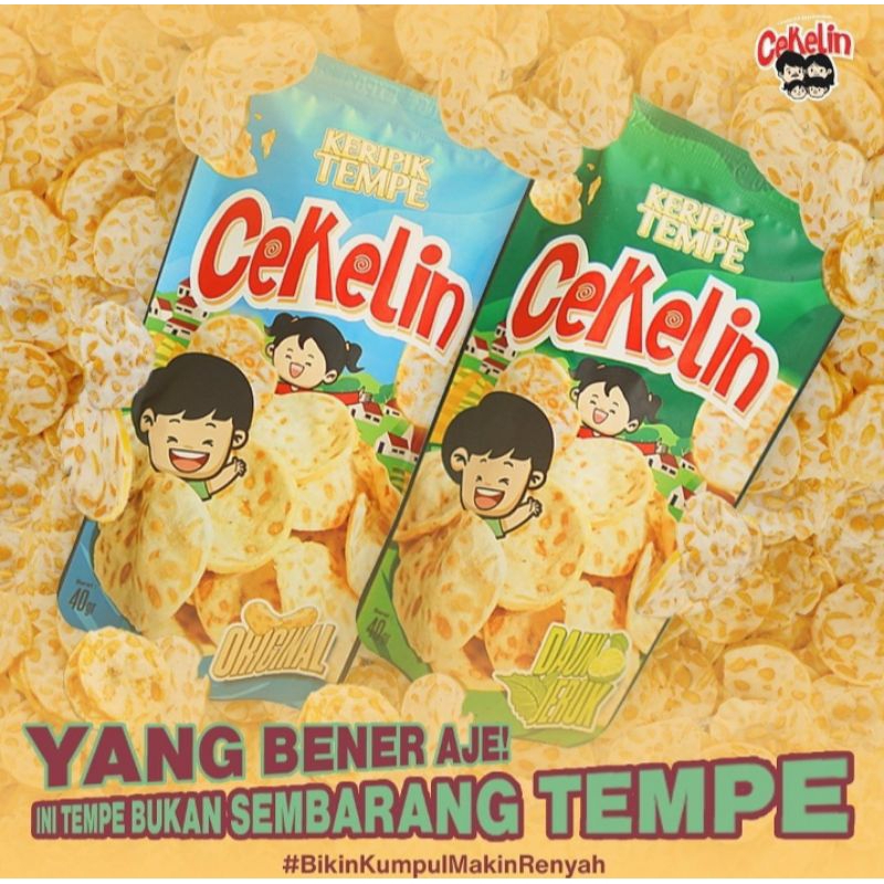 

KERIPIK TEMPE CEKELIN (CEMILAN MURAH KELUARGA)