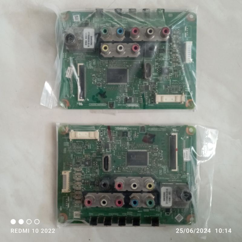 MB MOBO MAINBOARD MODULE MESIN TV TOSHIBA 24HV10E/24HV10E2/24HV10E3 (MB TA 24)