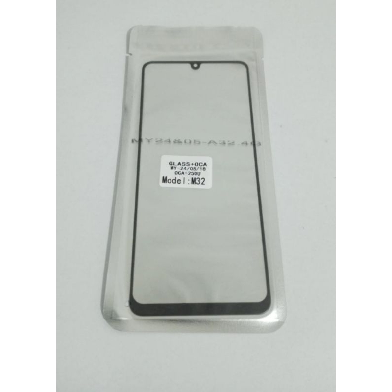Glass Sudah OCA Samsung M32 Kaca Touchscreen LCD Layar Sentuh