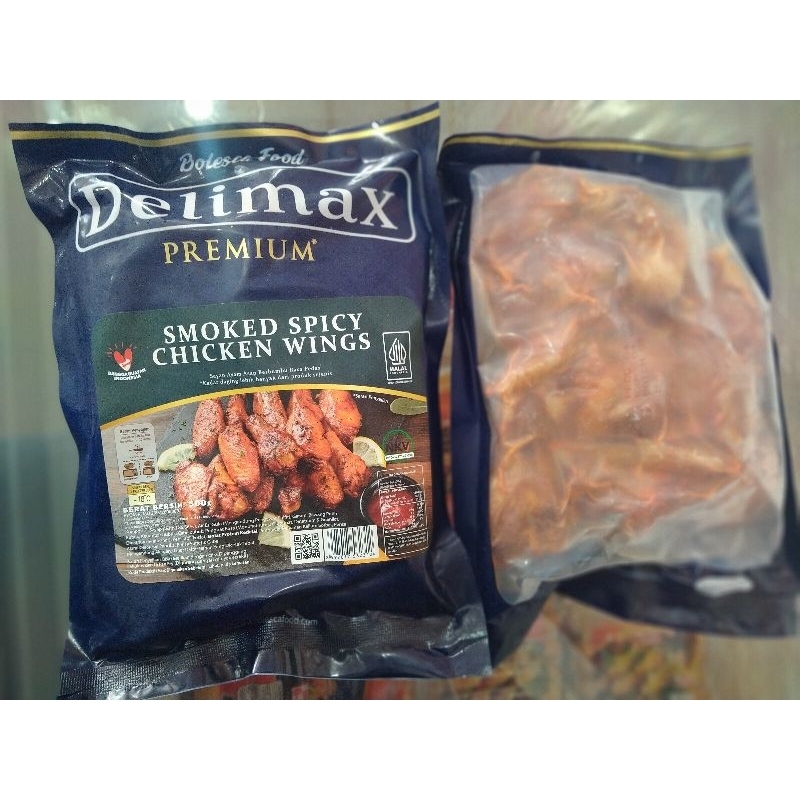 

smoked chicken wings delimax premium 500gr