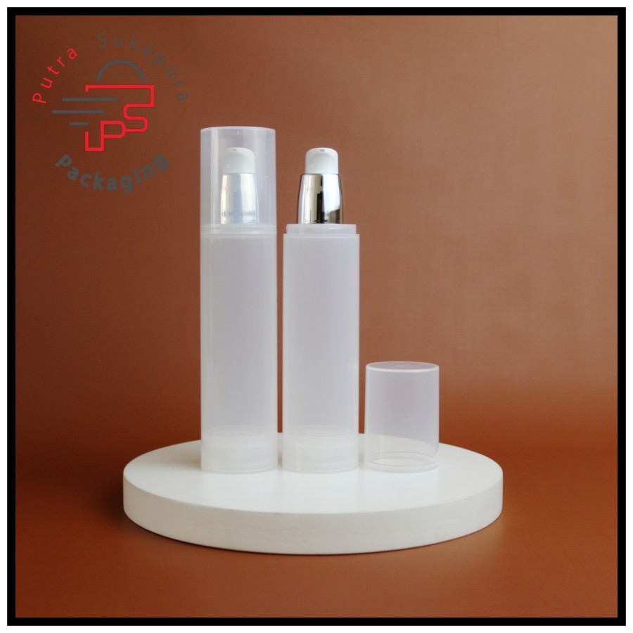 botol airless pump 100ml/botol treatment pump 100ml/botol airless 100ml/botol pump 100ml airless