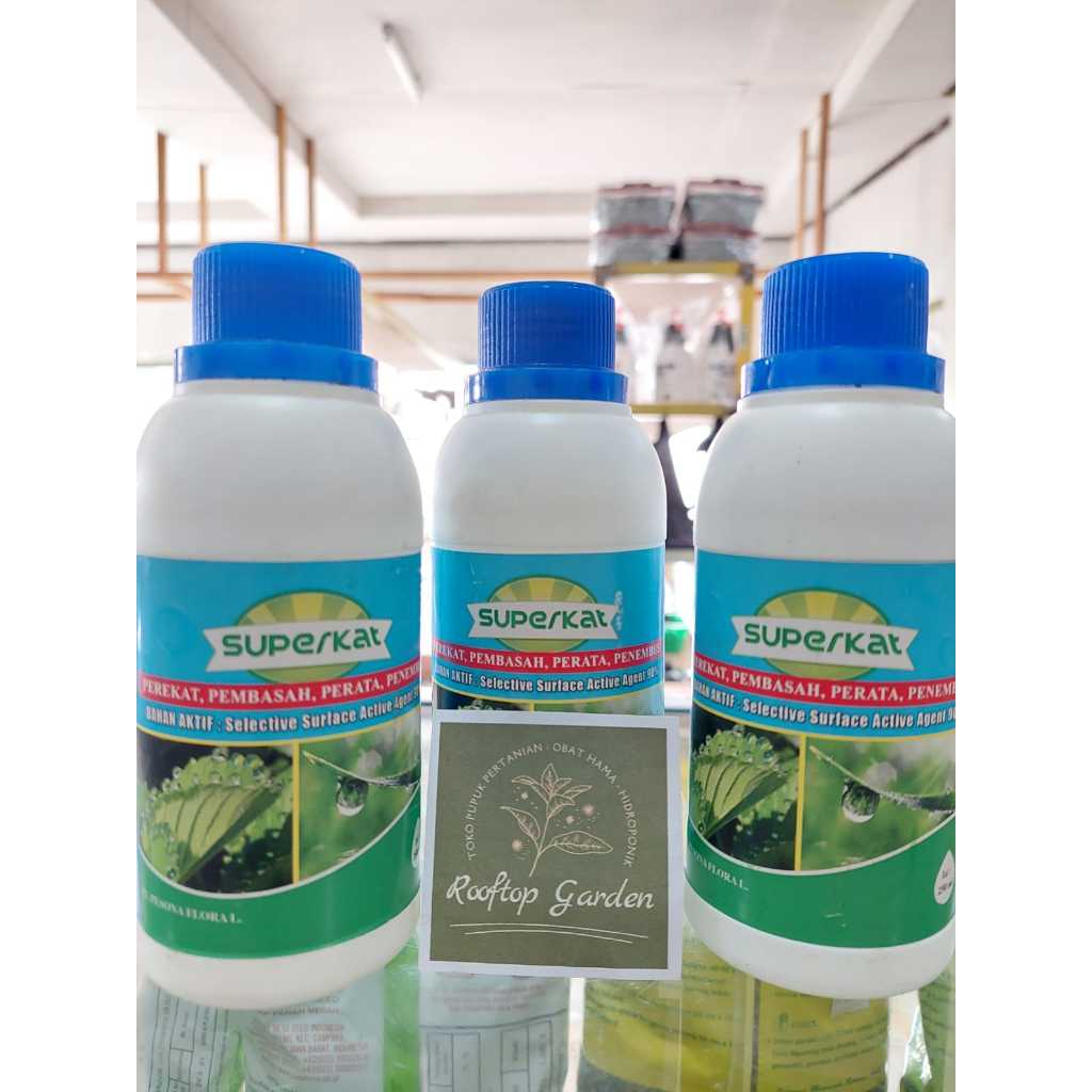 SUPERKAT 250 ML PEREKAT PEMBASAH PENEMBUS PUPUK DAN PESTISIDA INSEKTISIDA