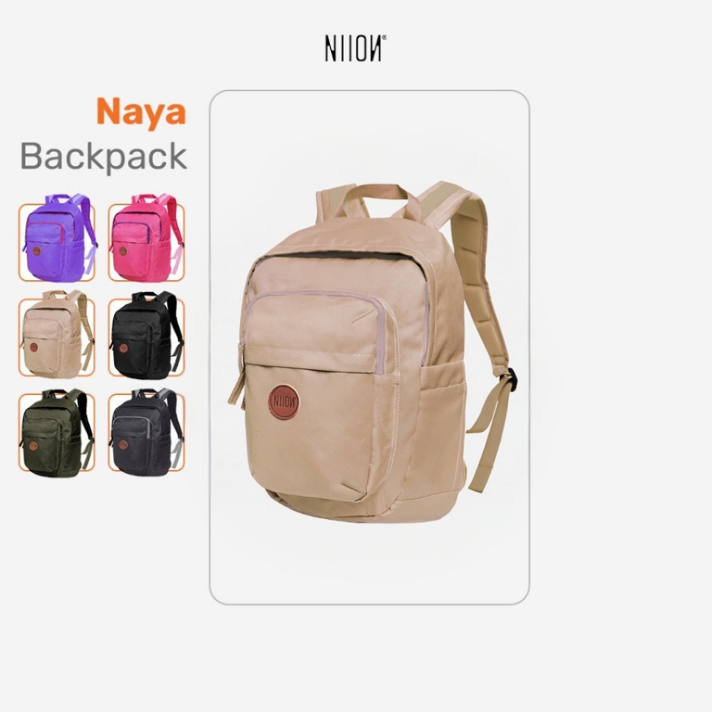 Naya Backpack Ransel 15 inch Unisex NIION