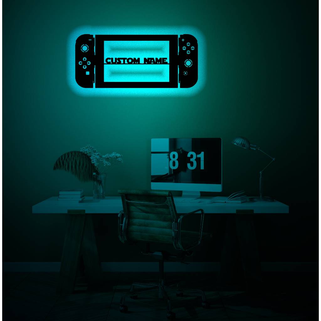 DEKORASI DINDING KAMAR COWOK/CEWEK COSTUM NAME LAMPU TIDURB KAMAR AESTHETIC