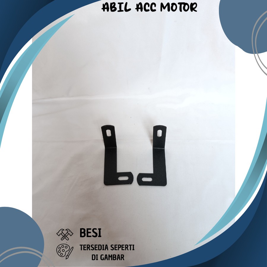 BRACKET LAMPU TEMBAK YAMAHA LEXI 155 BREKET LAMPU FOGLAMP LEXI BRAKET BESI LAMPU D2 BAWAH KOLONG DEP