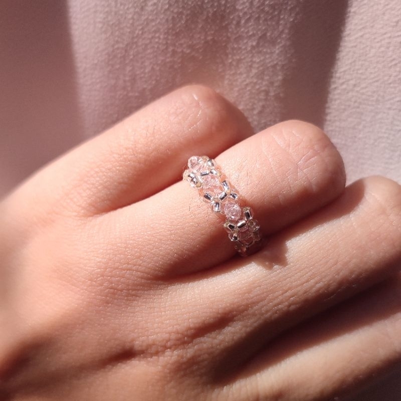 Kuhomi Shop XOXO Ring Cincin Manik XOXO Premium