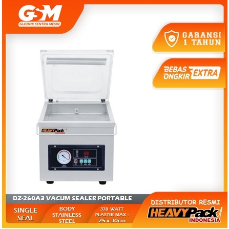 Vacuum Sealer HEAVYPACK Mesin Sedot Hampa Udara DZ-260A3