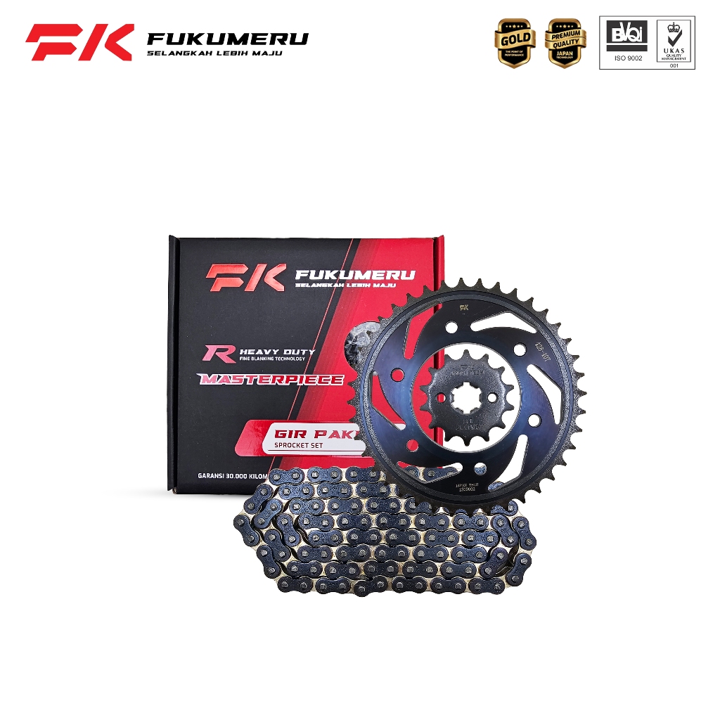 FUKUMERU Gear Set Gir Paket Byson F1 (2015)