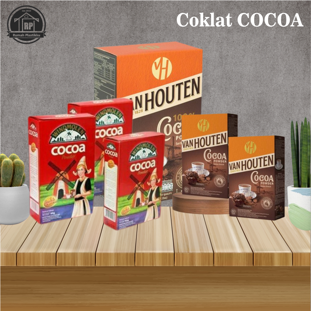 

Coklat powder /Coklat Bubuk COCOA / Van Houten / Windmolen