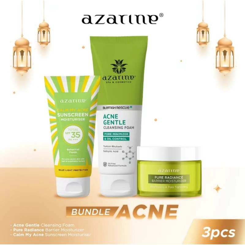 azarine Bundle Acne Basic Skincare