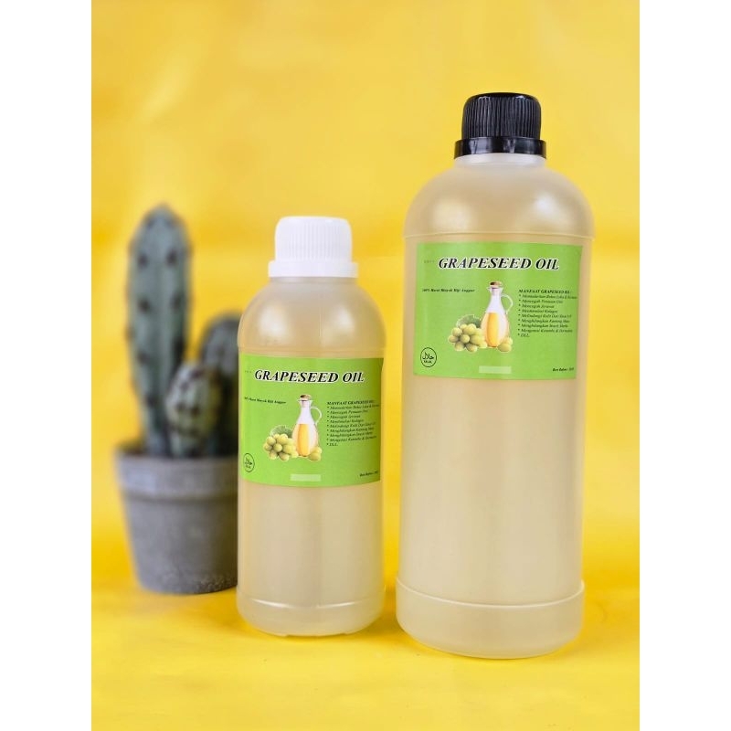 

Grapeseed Oil / Minyak Biji Anggur 1 Liter Food Grade