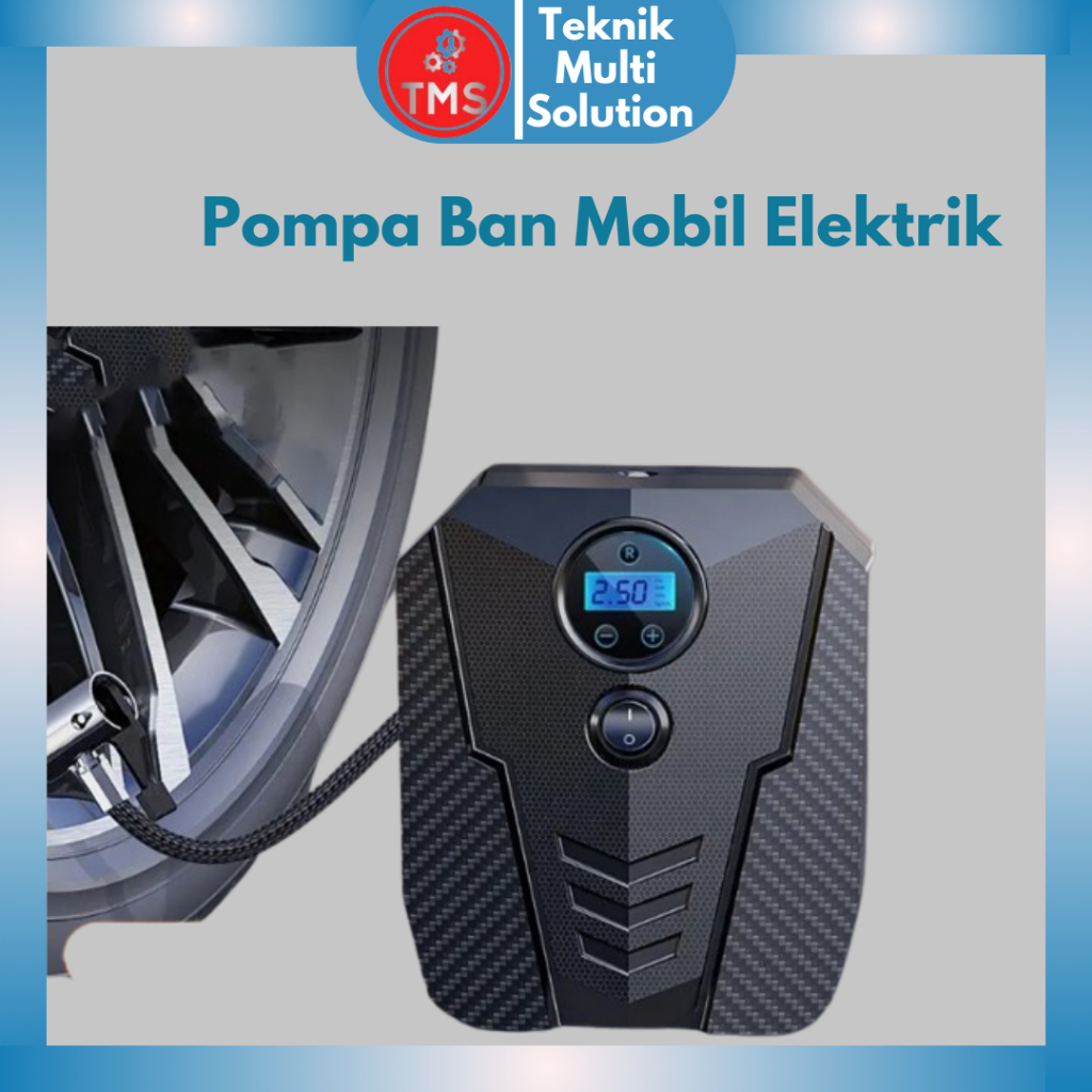SUITU 5505 Pompa Ban Kendaraan Mobil Motor Bola Elektrik Angin Serbaguna Inflator Portable Darurat