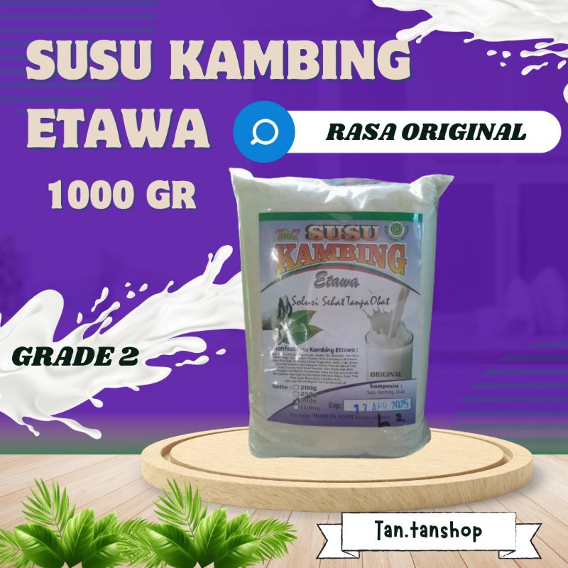 

SUSU KAMBING ETAWA RASA ORI 1000 GR