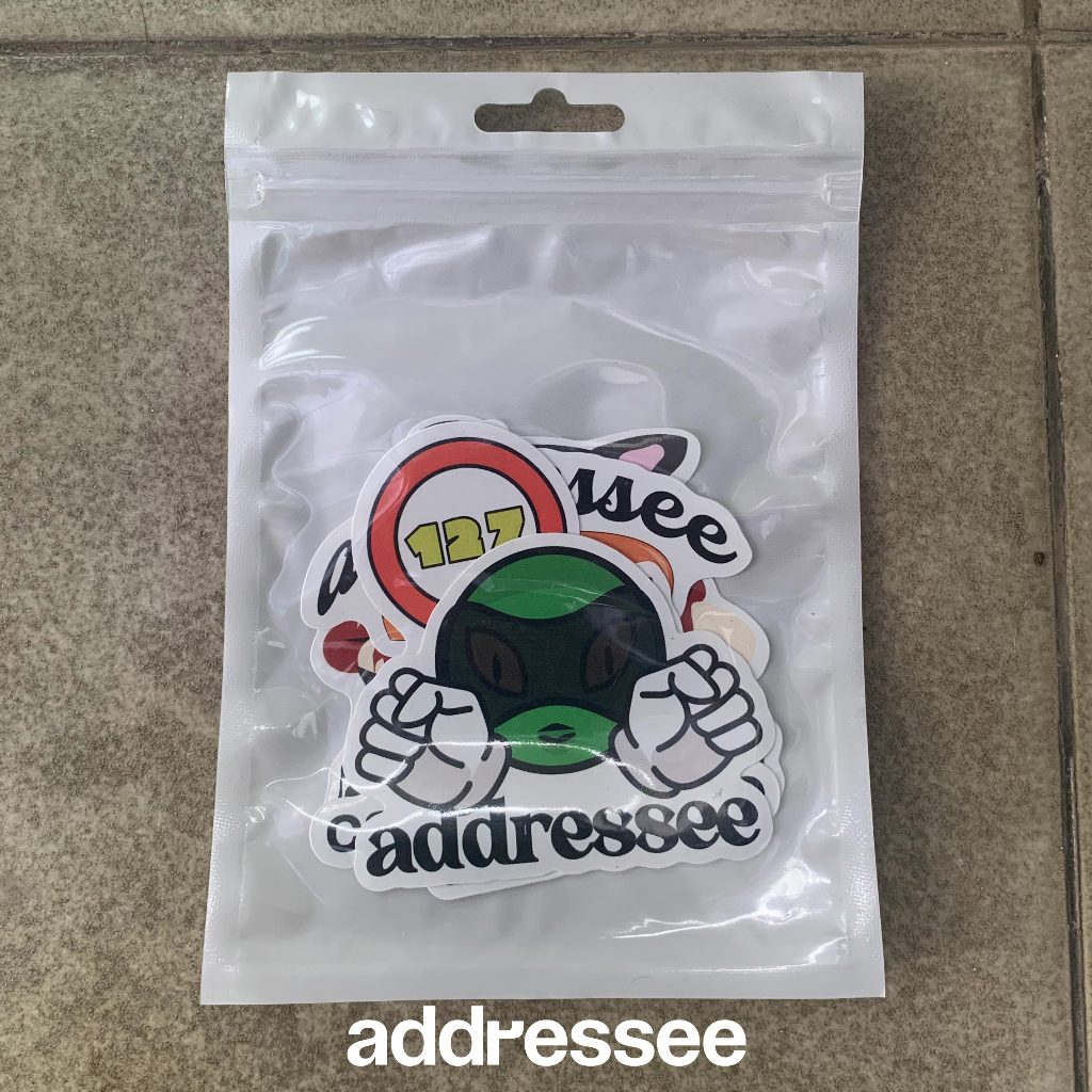 

Addressee Sticker Pack Vol. 2