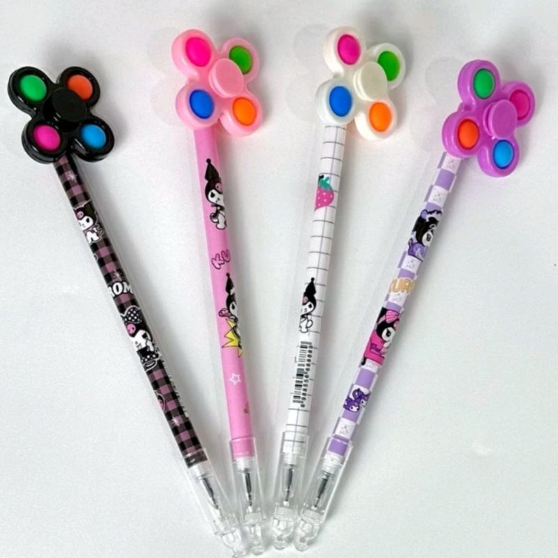 

Pulpen Spinner Pop It Kuromi