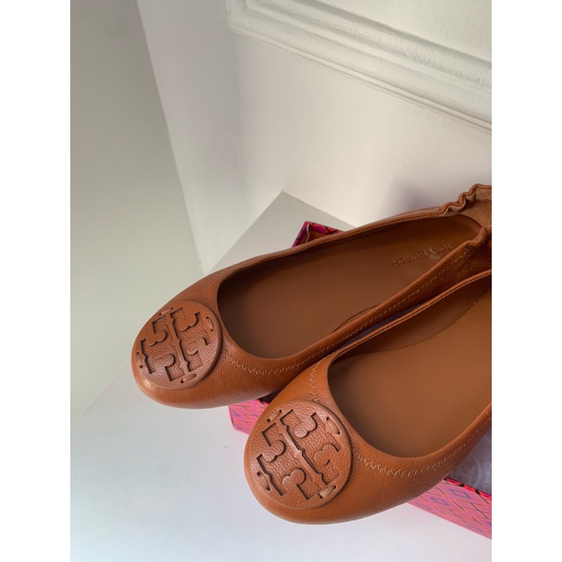 Tory Burch Minnie Travel Ballet Flat Shoes