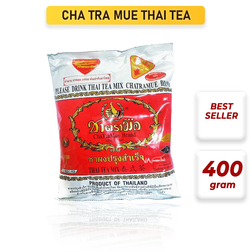 

Cha Tra Mue Thai Tea 400 Gram, Premium Thai Tea Import, Daun Teh Thailand