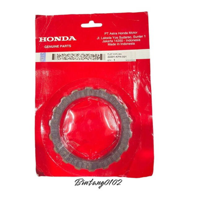 Kampas Plat Kopling Supra 22201-KPH-901a