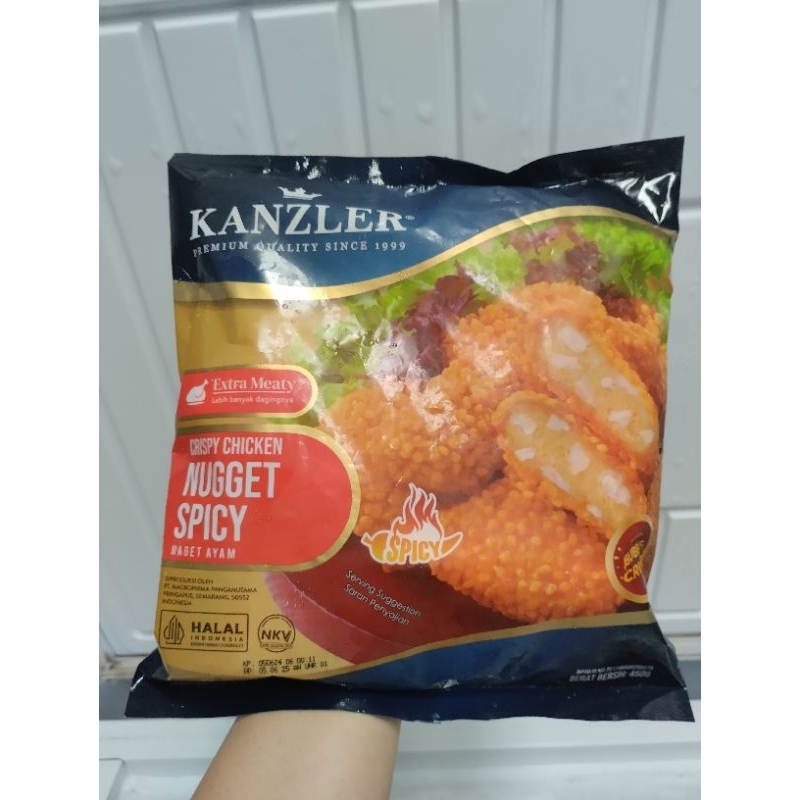 

Kanzler Crispy Naget Spicy uk 450gr