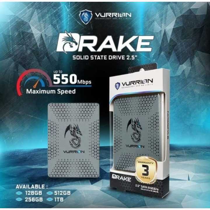 SSD SATA / SSD VURRION - VURRION 2,5'' SATA DRAKE SATA 512GB